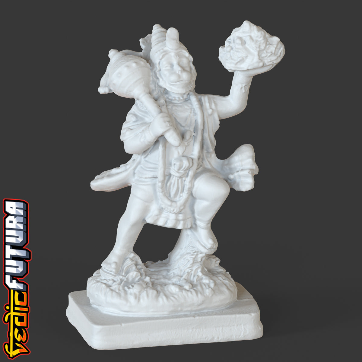 Hanuman Carrying Mountain of Herbs