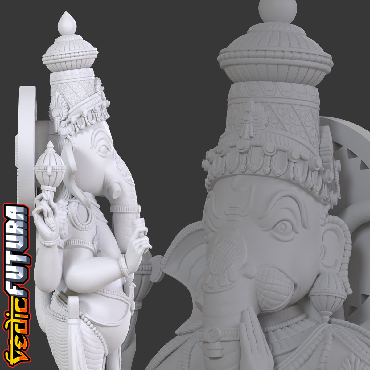 Aadhyanta Prabhu - Half Hanuman Half Ganesh