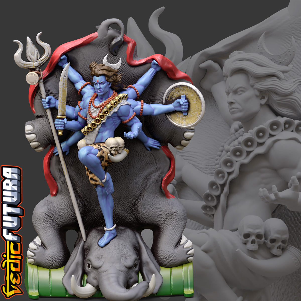 Gajasurasamhara – Shiva the Elephant Slayer