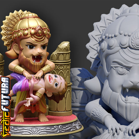 Narasimha Chibi: The Slayer of Hiranyakashipu