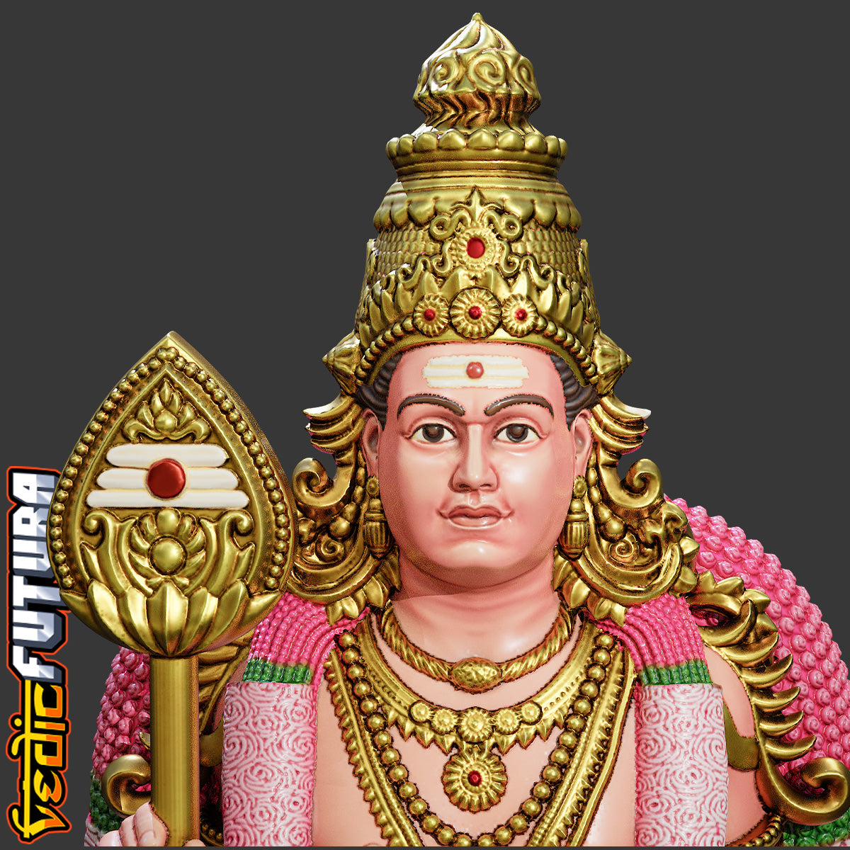 Batu Caves Murugan (Multi-Material)