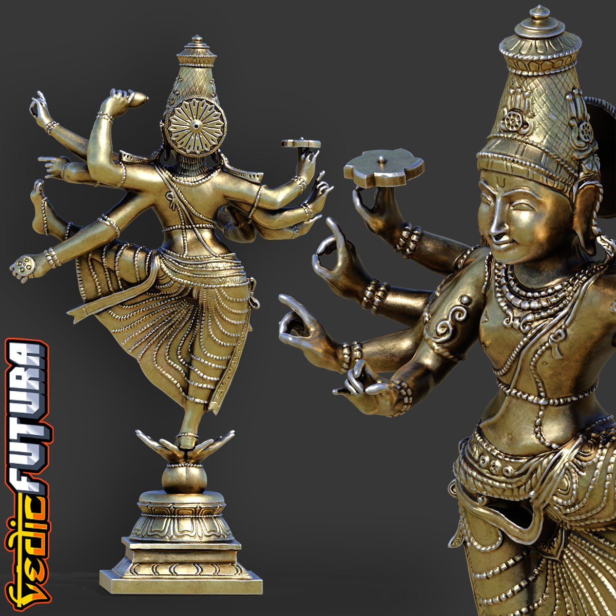 Vamana's Cosmic Step: Dance of Dharma