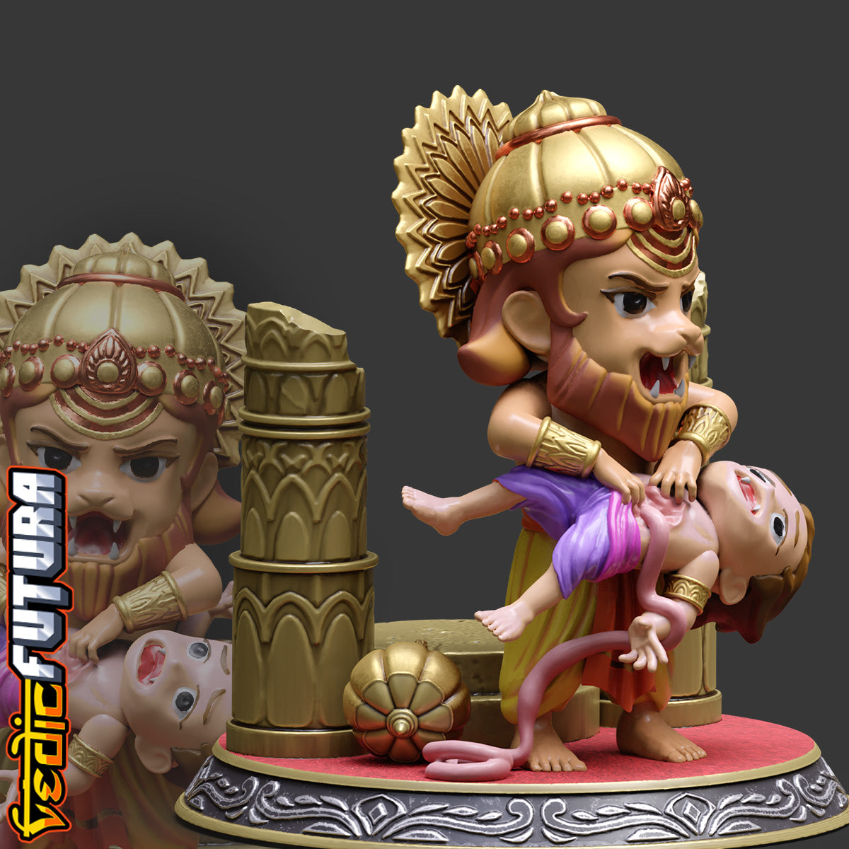 Narasimha Chibi: The Slayer of Hiranyakashipu