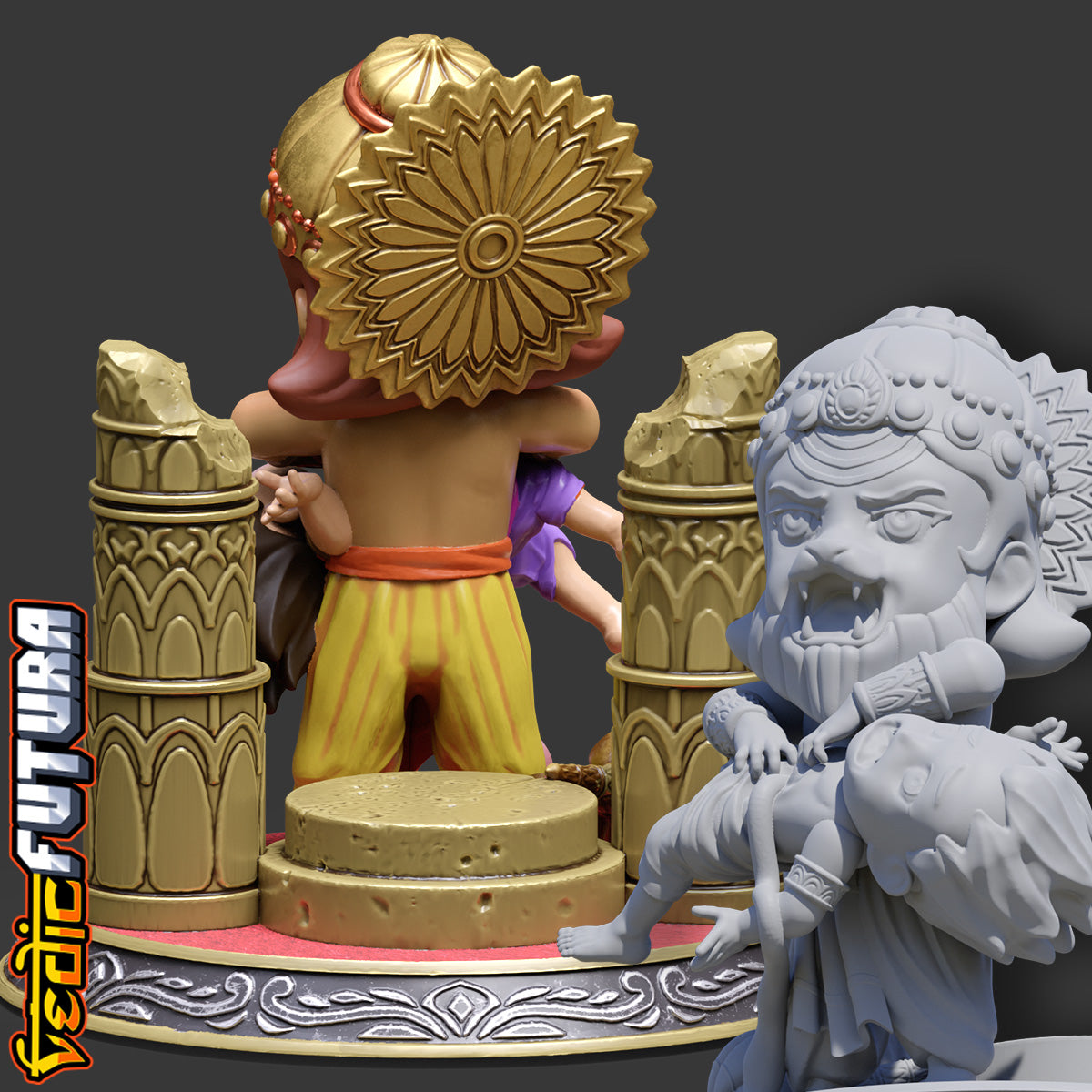 Narasimha Chibi: The Slayer of Hiranyakashipu