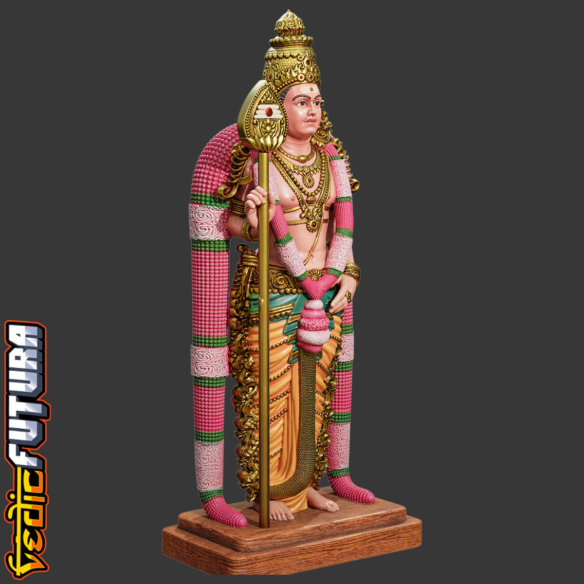 Batu Caves Murugan (Multi-Material)