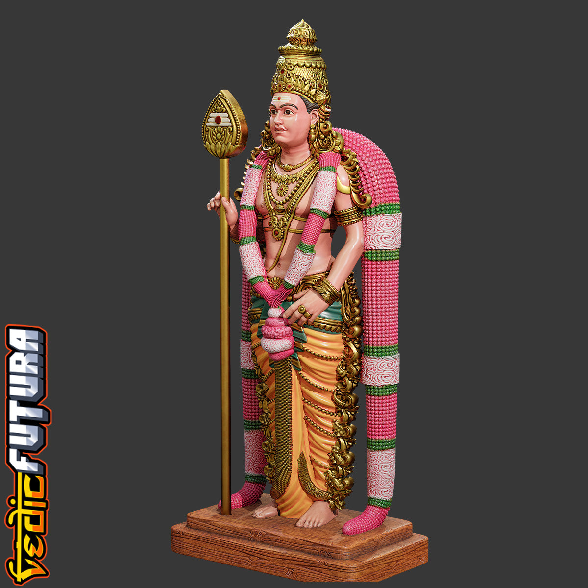 Batu Caves Murugan (Multi-Material)