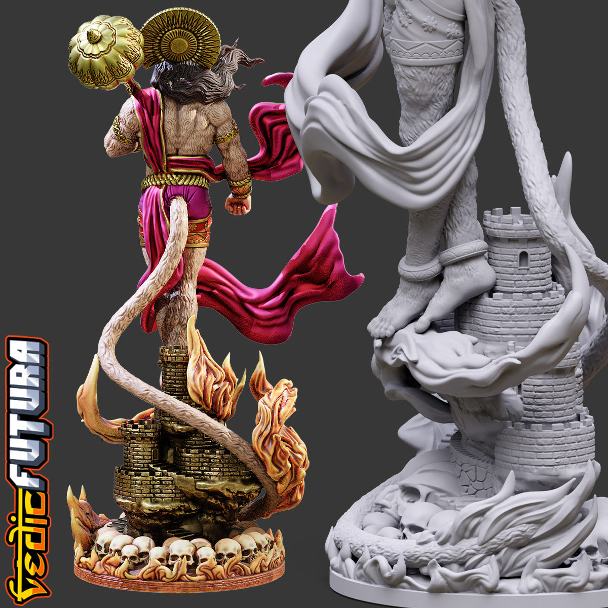 Hanuman Sets Lanka Ablaze