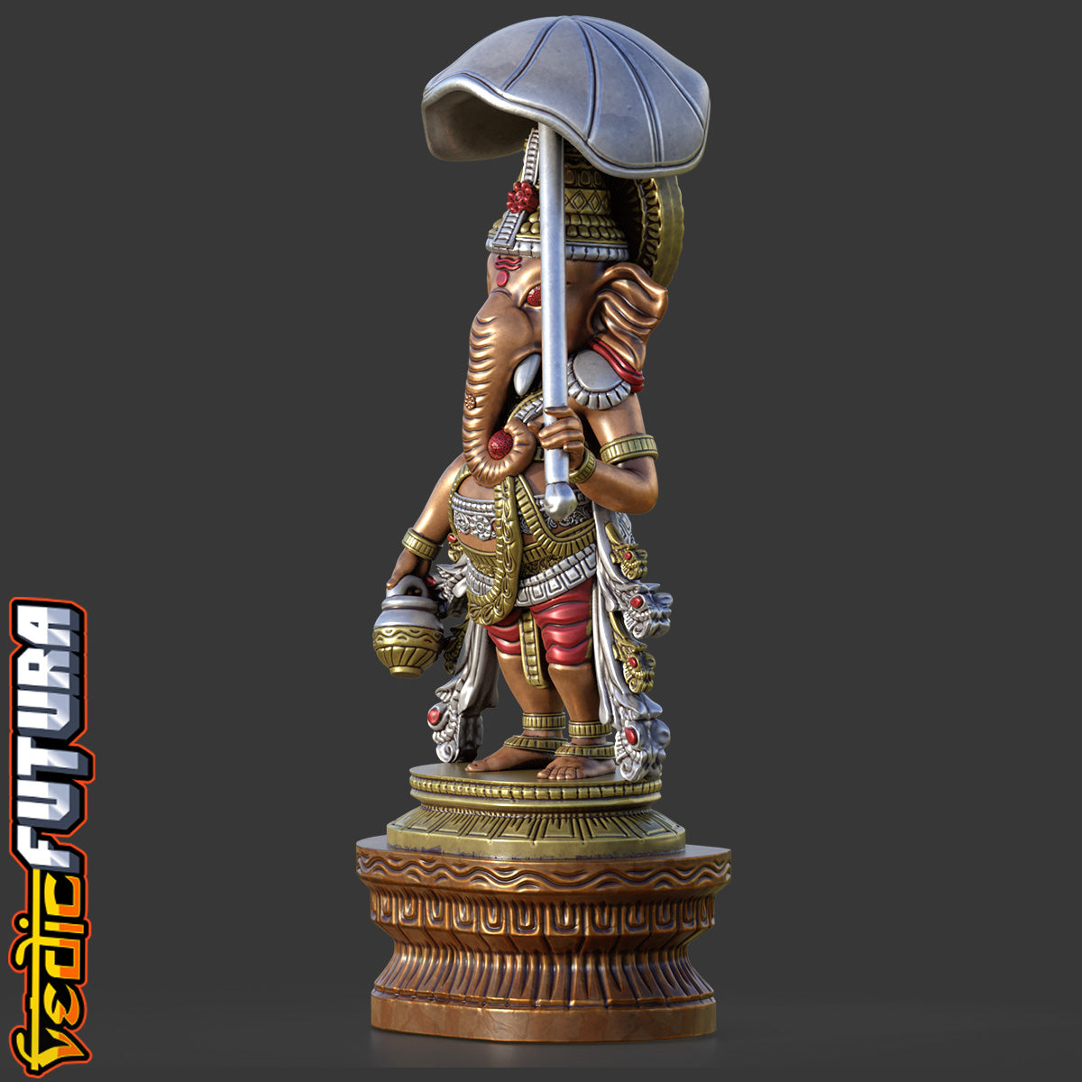 Vamana Ganesha: The Divine Dwarf Avatar Reimagined