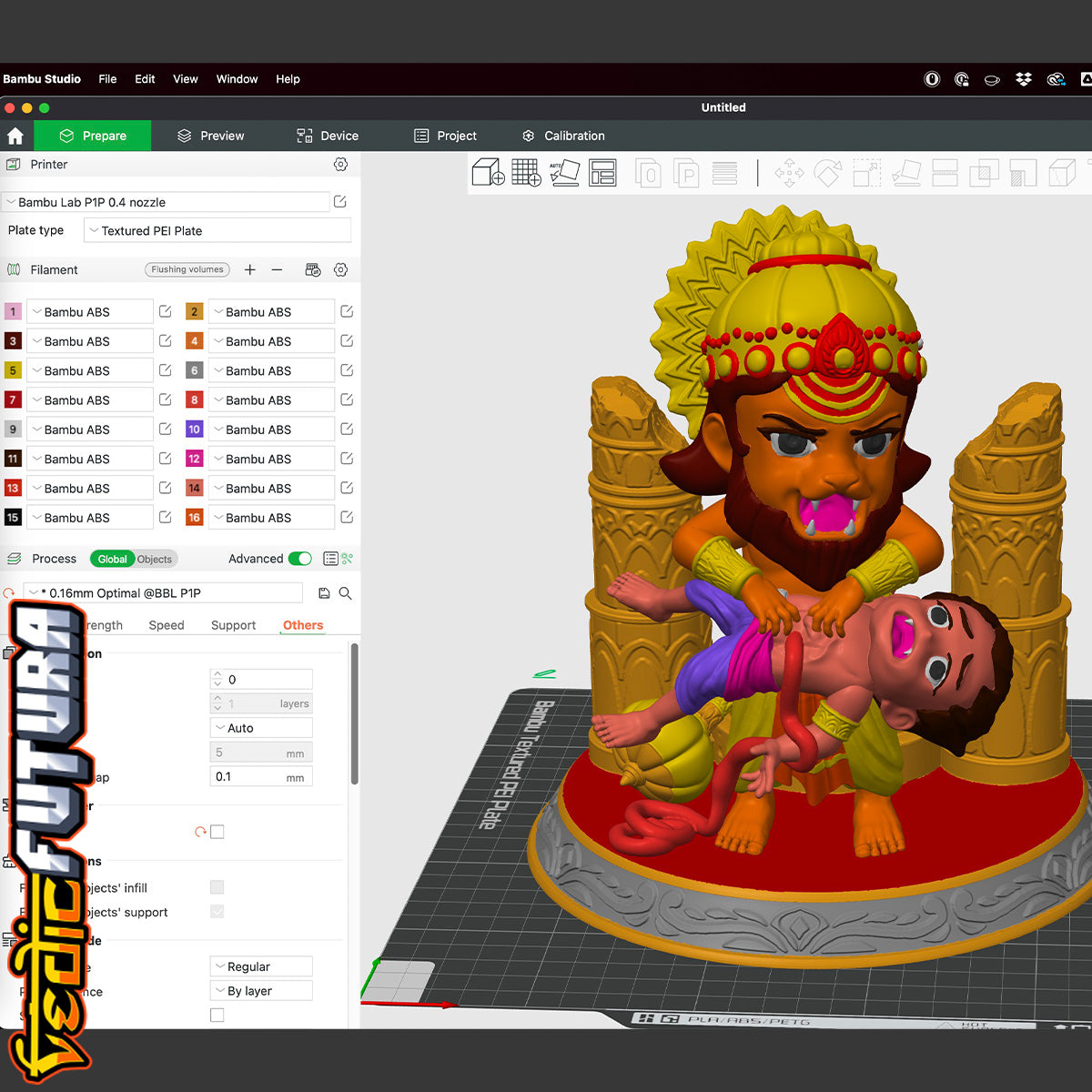 Narasimha Chibi: The Slayer of Hiranyakashipu