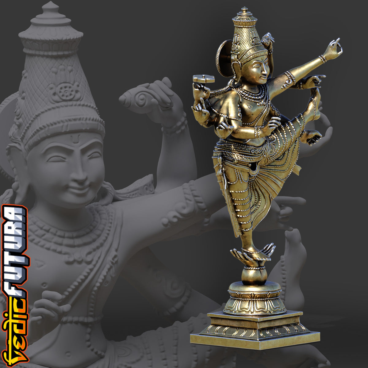 Vamana's Cosmic Step: Dance of Dharma