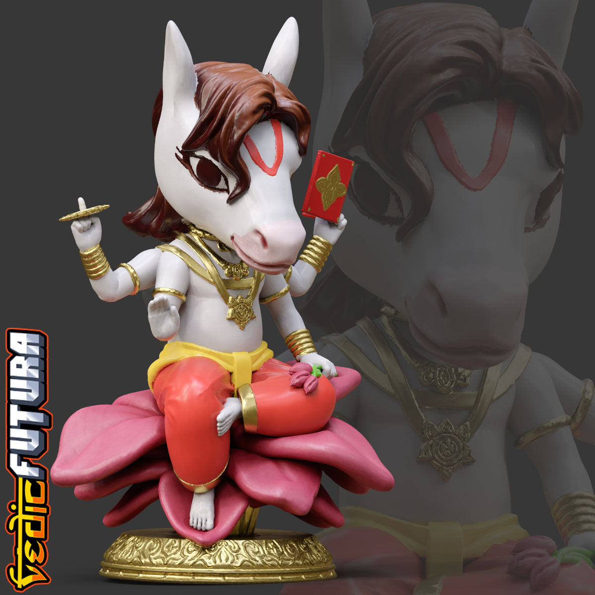 Chibi Hayagreeva - God of Knowledge & Deep Learning