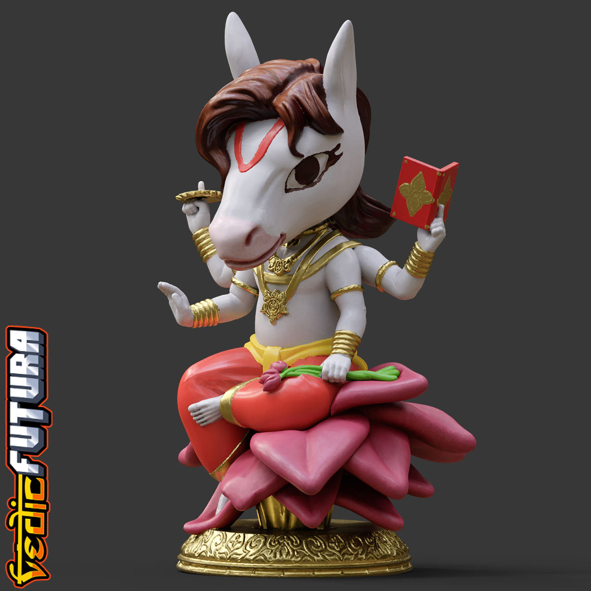 Chibi Hayagreeva - God of Knowledge & Deep Learning