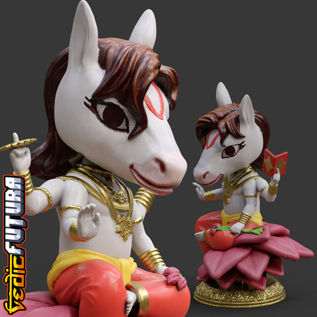 Chibi Hayagreeva - God of Knowledge & Deep Learning