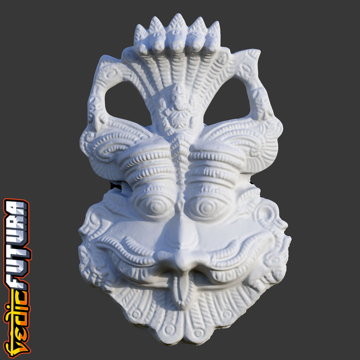 Kirtimukha: The Guardian Face of Glory (4 colour)