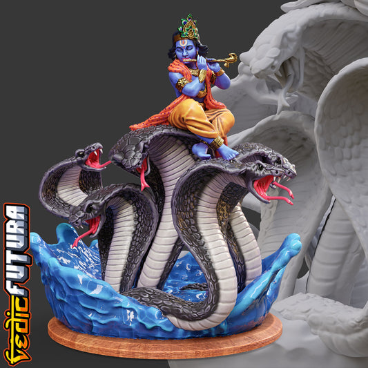 Krishna and Kaliya: Conquest of Chaos