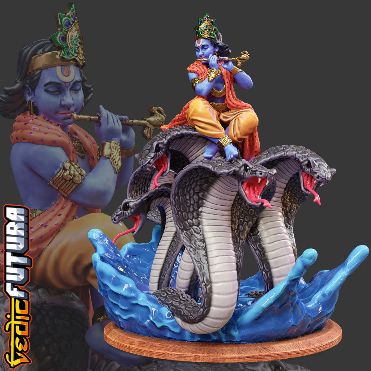 Krishna and Kaliya: Conquest of Chaos