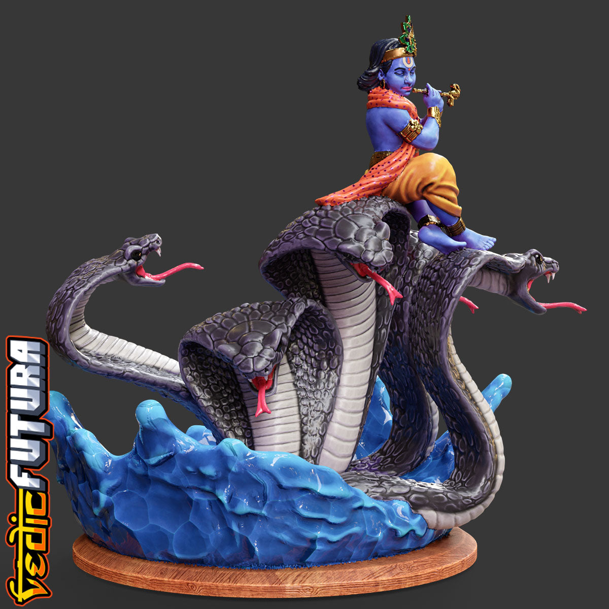 Krishna and Kaliya: Conquest of Chaos