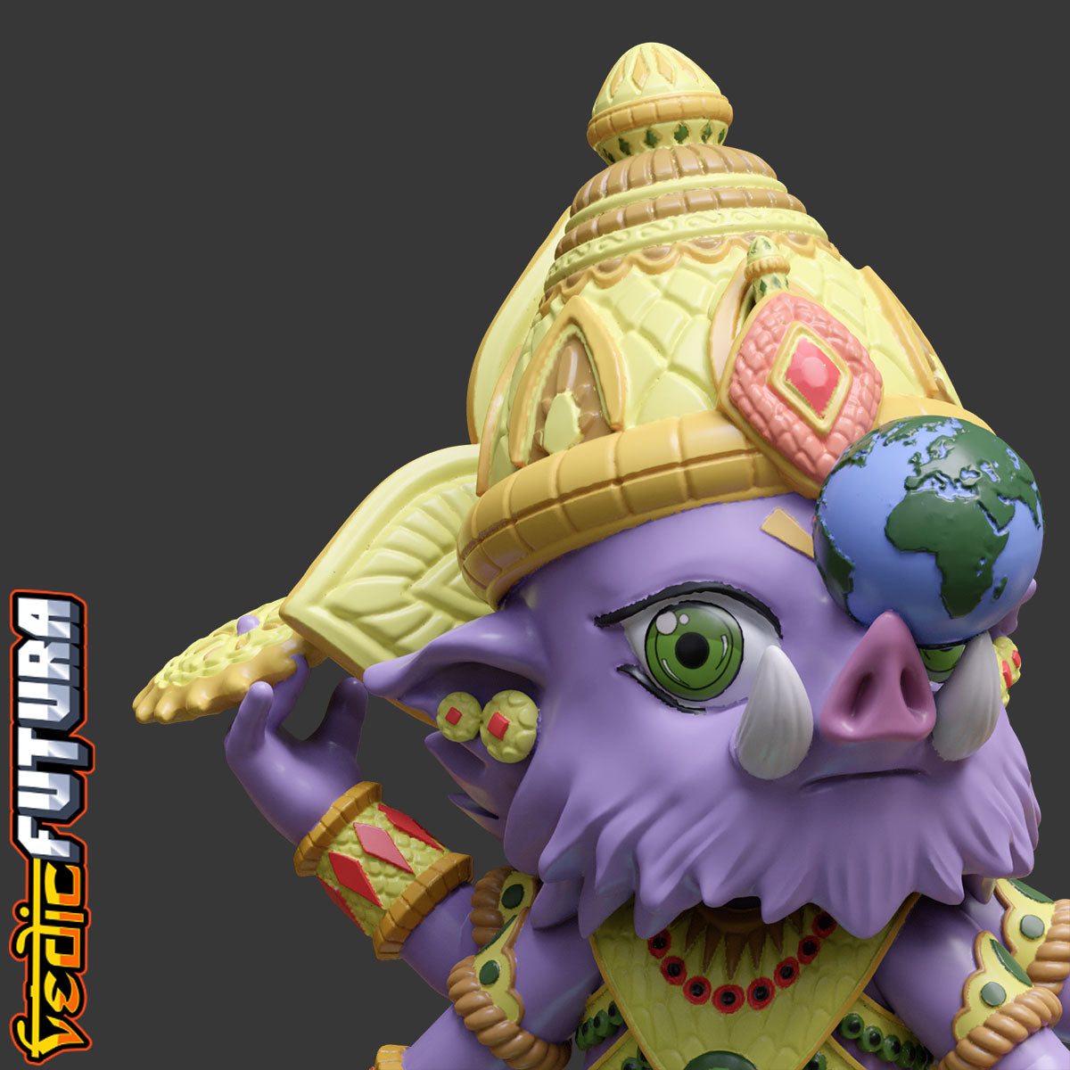 Chibi Varaha - Carrying the Earth
