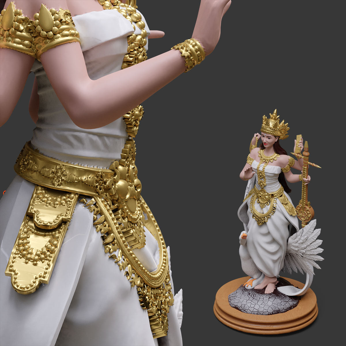 Balinese Saraswati - Goddess of Knowledge