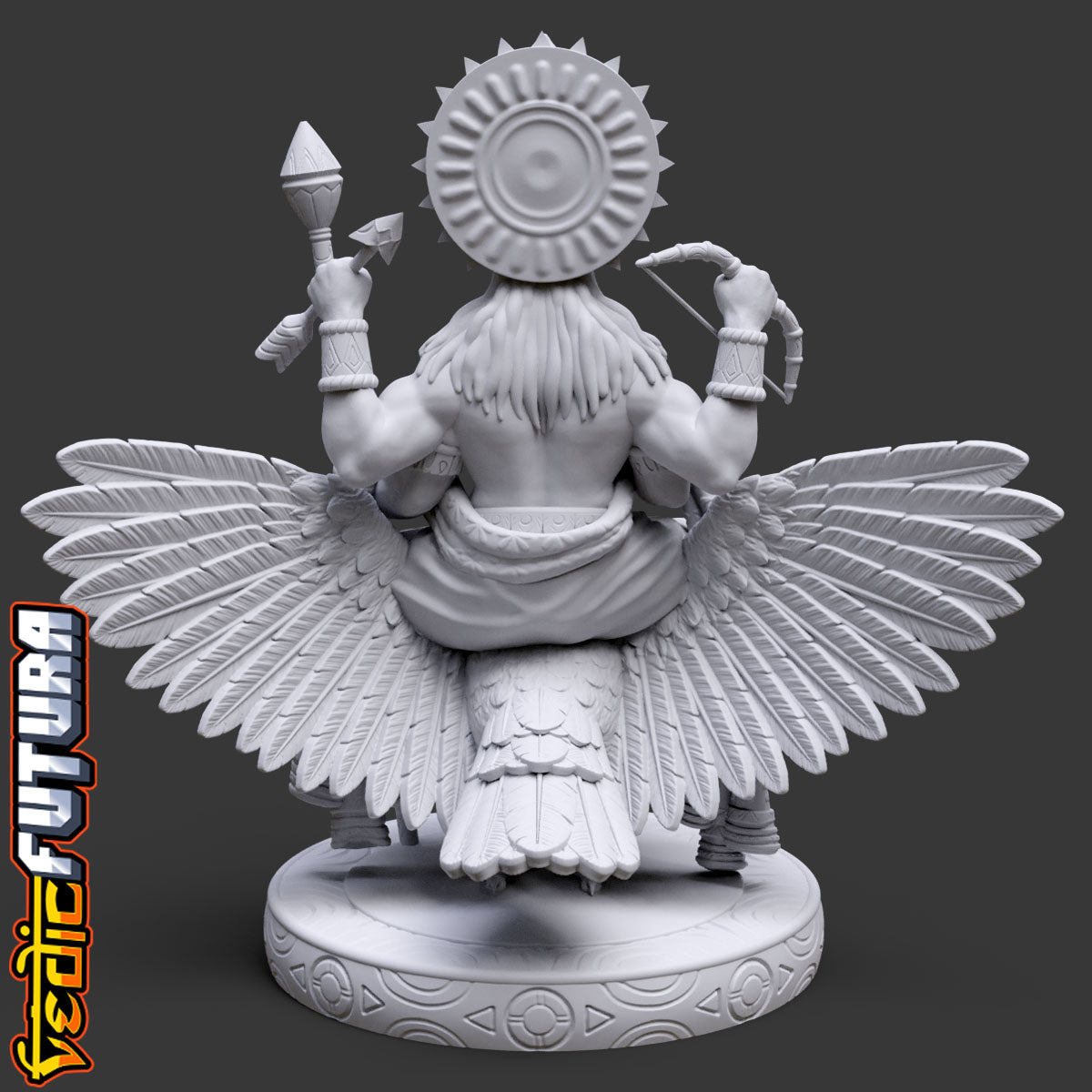Shani Dev: The Lord of Justice on His Crow