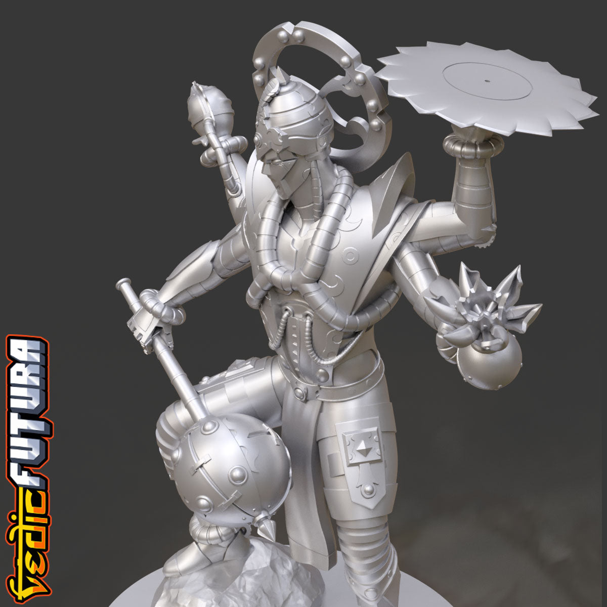 Mecha Vishnu: Guardian of the Cosmos