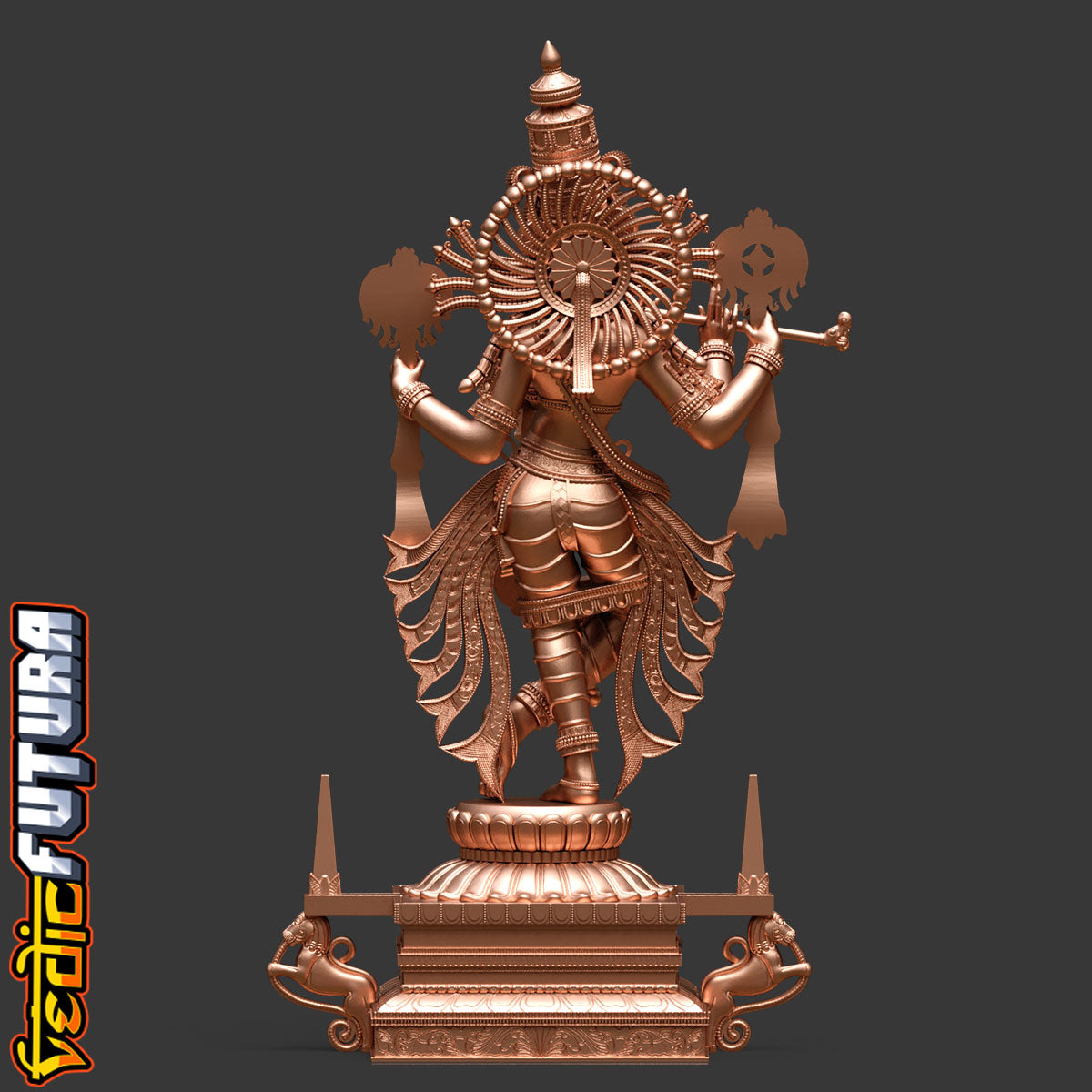Ornate Venugopal in Hoysala Tradition