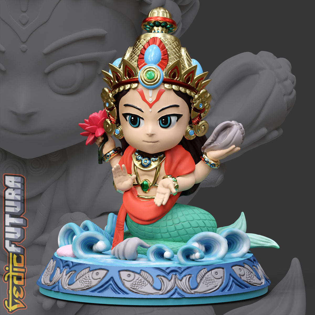 Chibi Matsya: Vishnu’s First Avatar