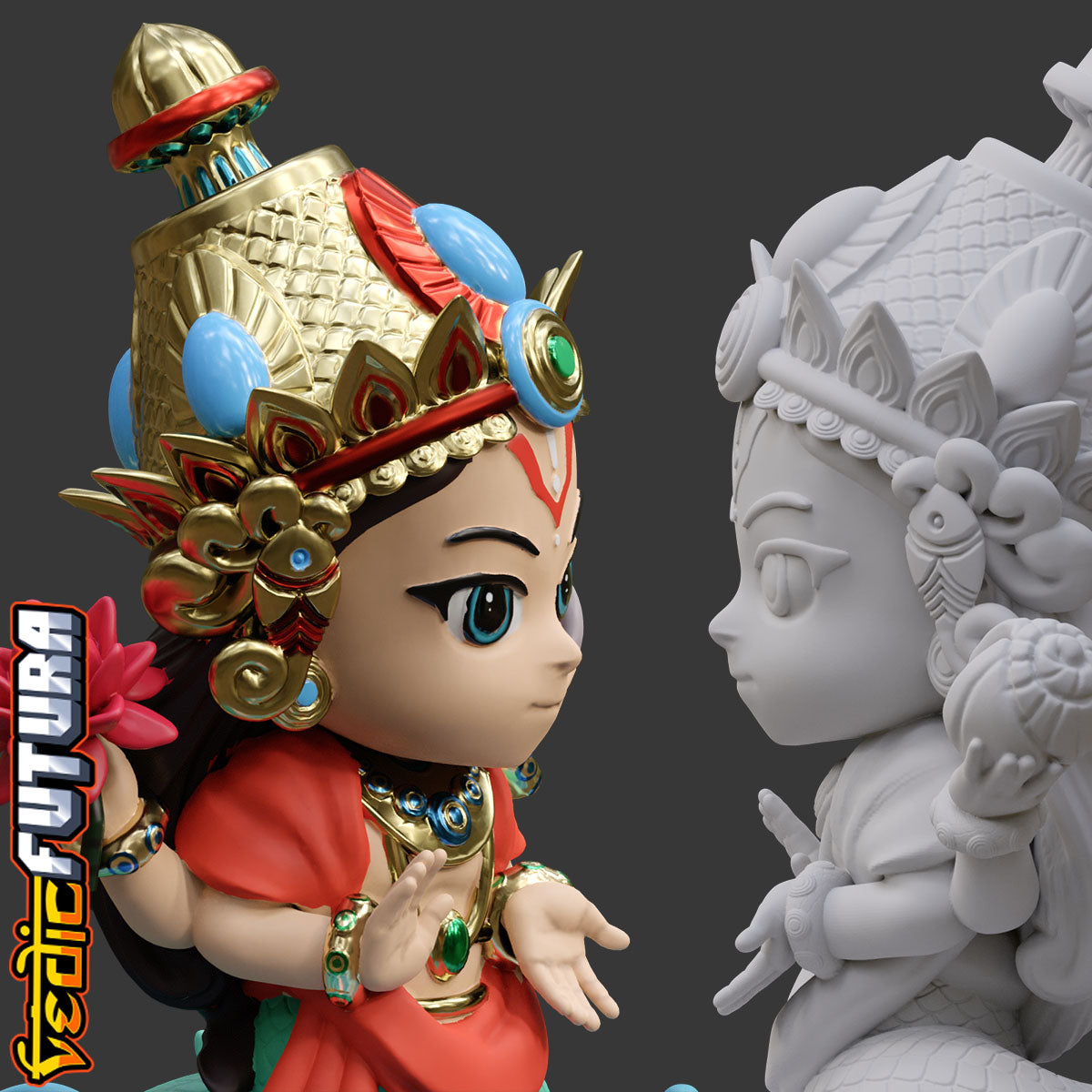Chibi Matsya: Vishnu’s First Avatar