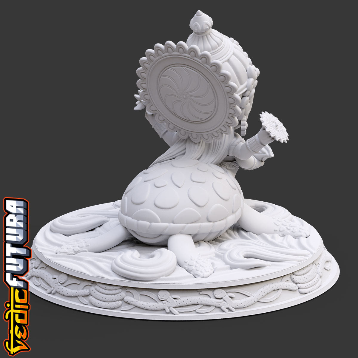 Chibi Kurma-Vishnu's Tortoise Avatar