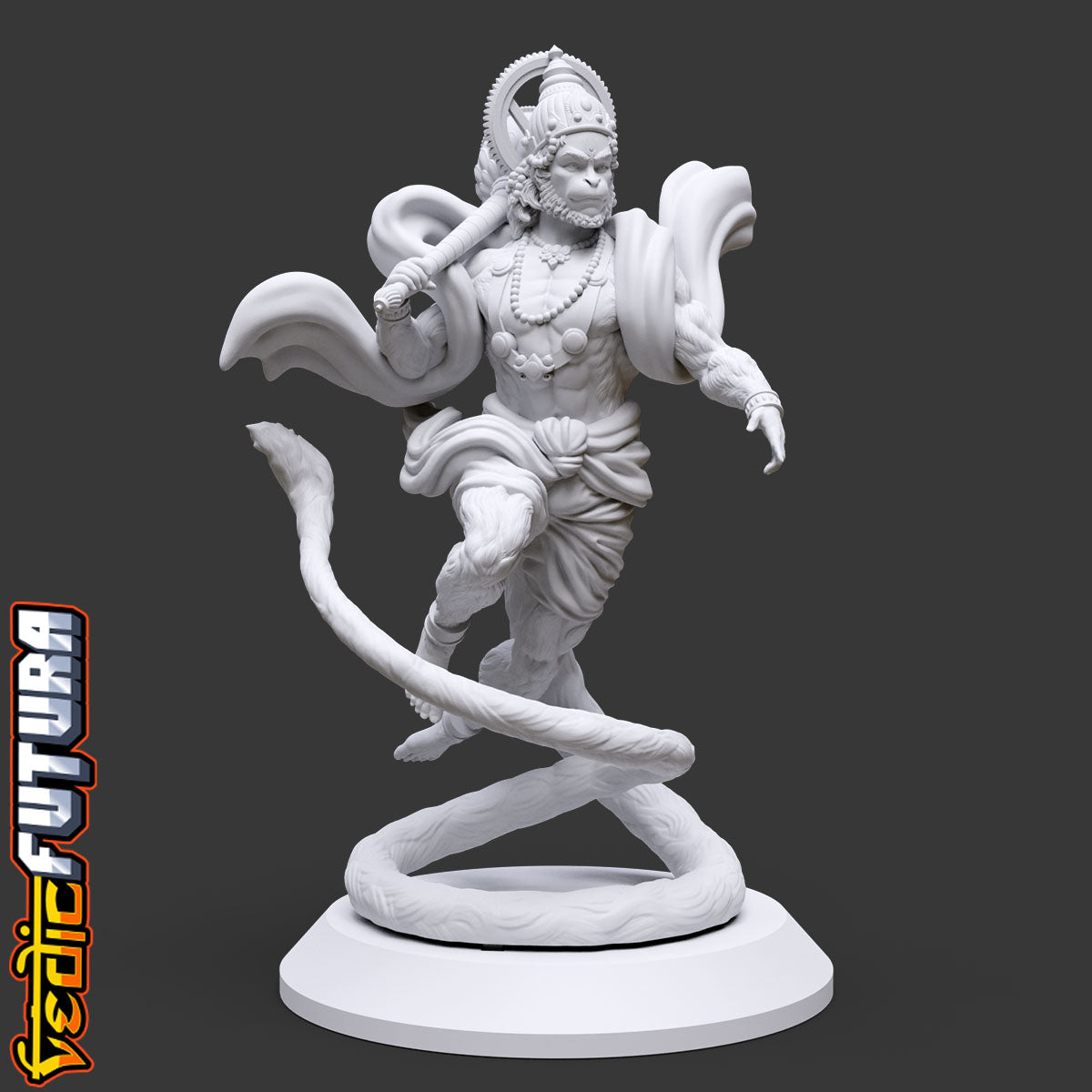 Guardian in Flight: Hanuman’s Mythic Tail