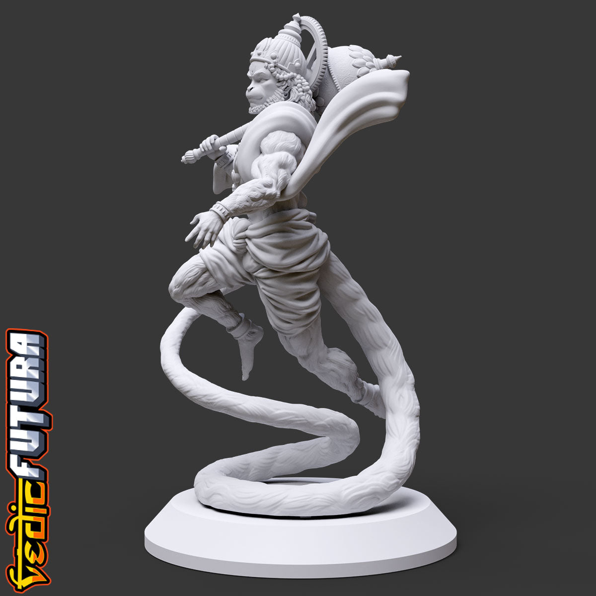 Guardian in Flight: Hanuman’s Mythic Tail