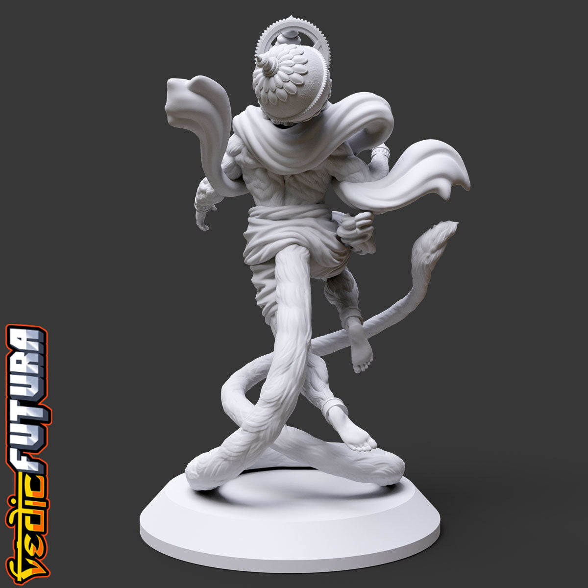 Guardian in Flight: Hanuman’s Mythic Tail