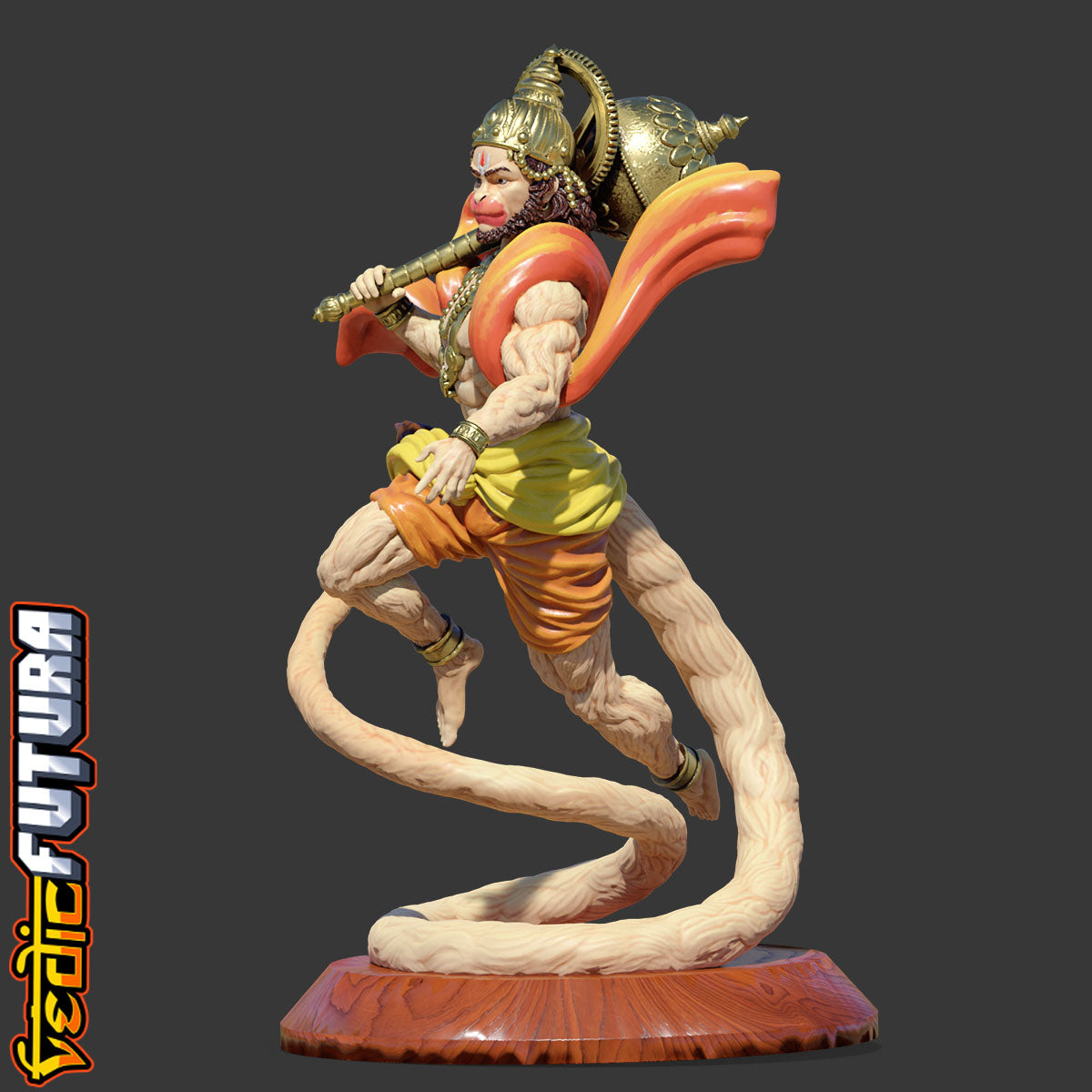 Guardian in Flight: Hanuman’s Mythic Tail
