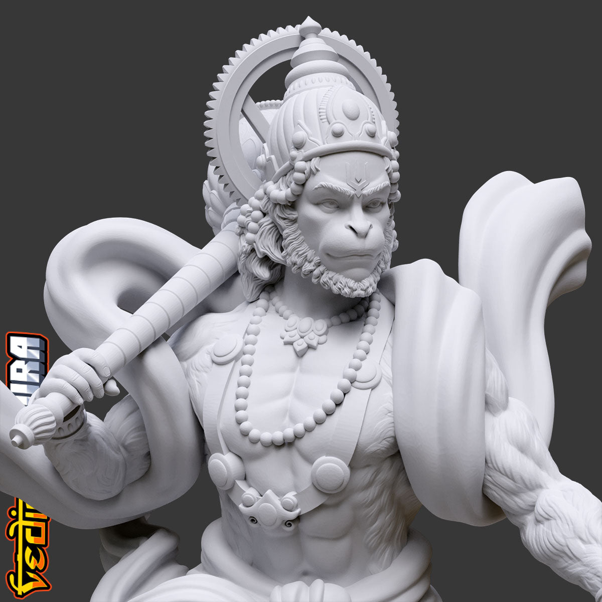 Guardian in Flight: Hanuman’s Mythic Tail