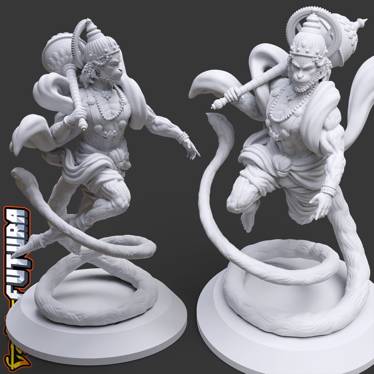 Guardian in Flight: Hanuman’s Mythic Tail