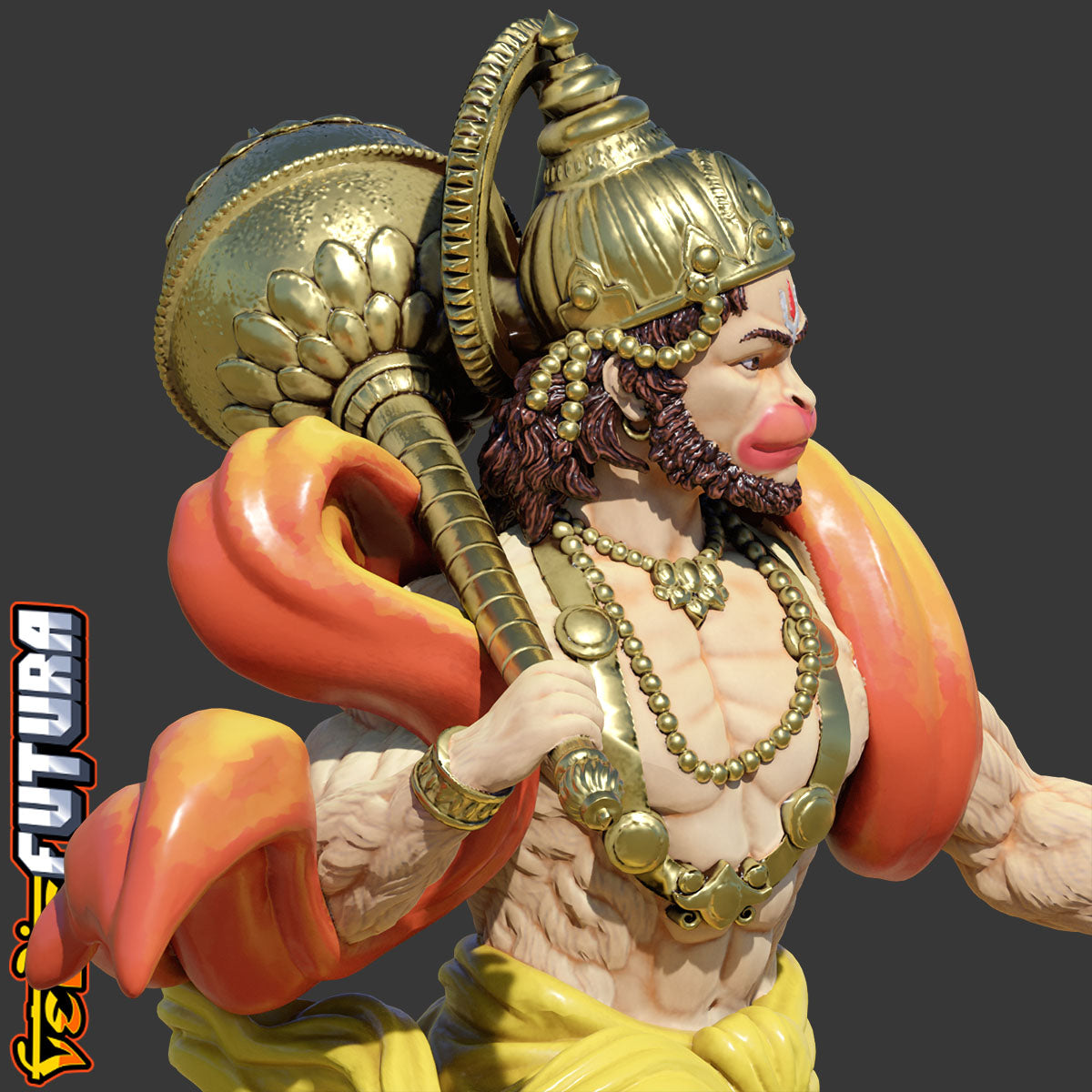 Guardian in Flight: Hanuman’s Mythic Tail