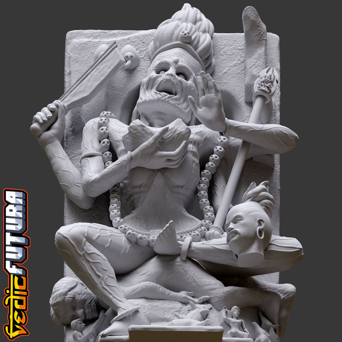 Goddess Chamunda: The Slayer of Demons