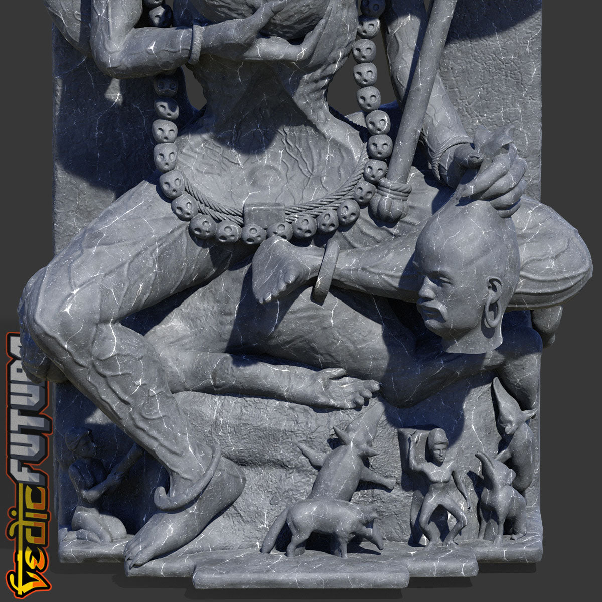 Goddess Chamunda: The Slayer of Demons