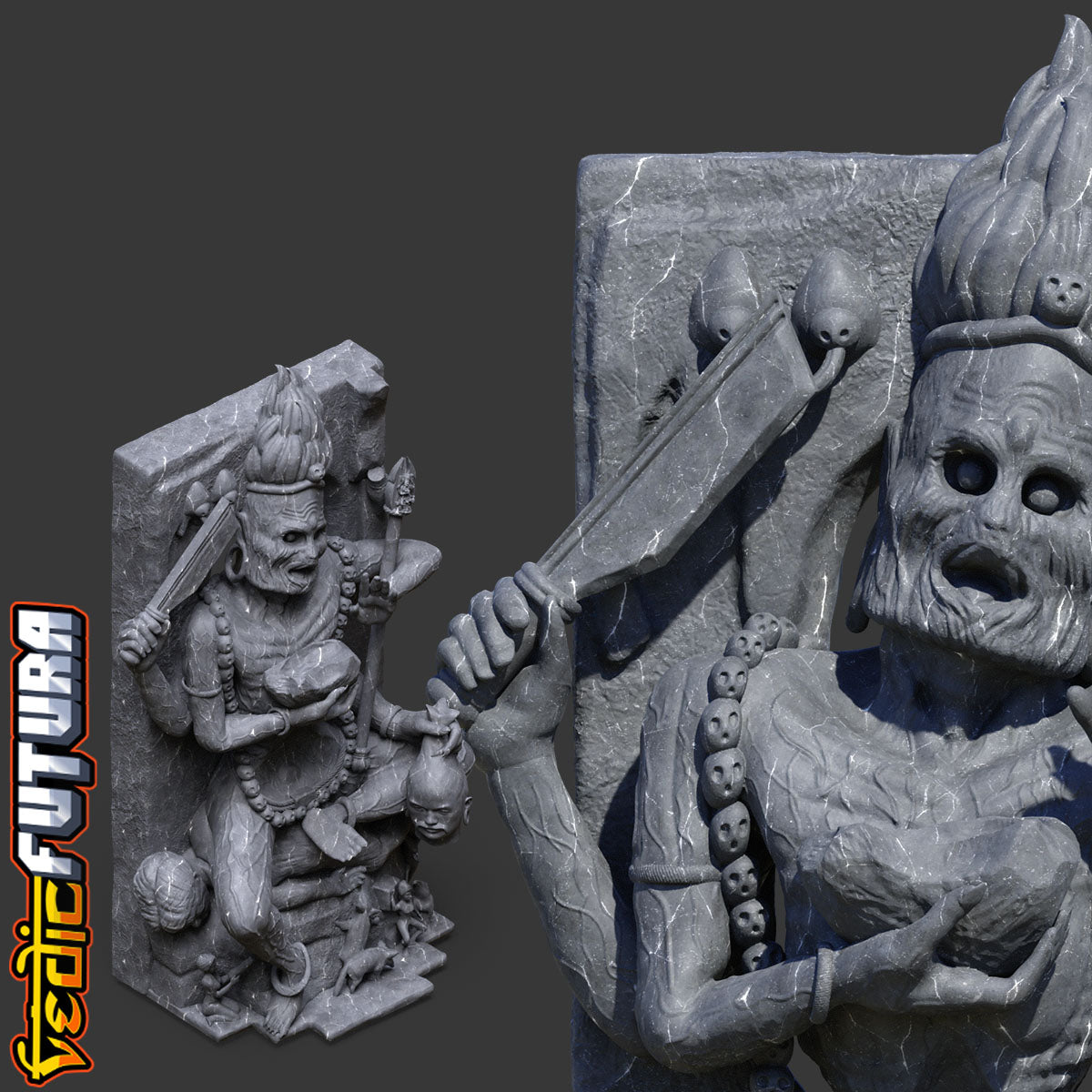 Goddess Chamunda: The Slayer of Demons