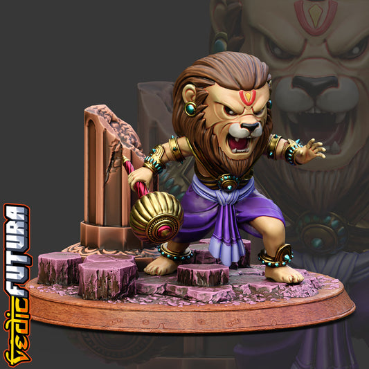 Chibi-Narasimha (The Man-lion Avatar)