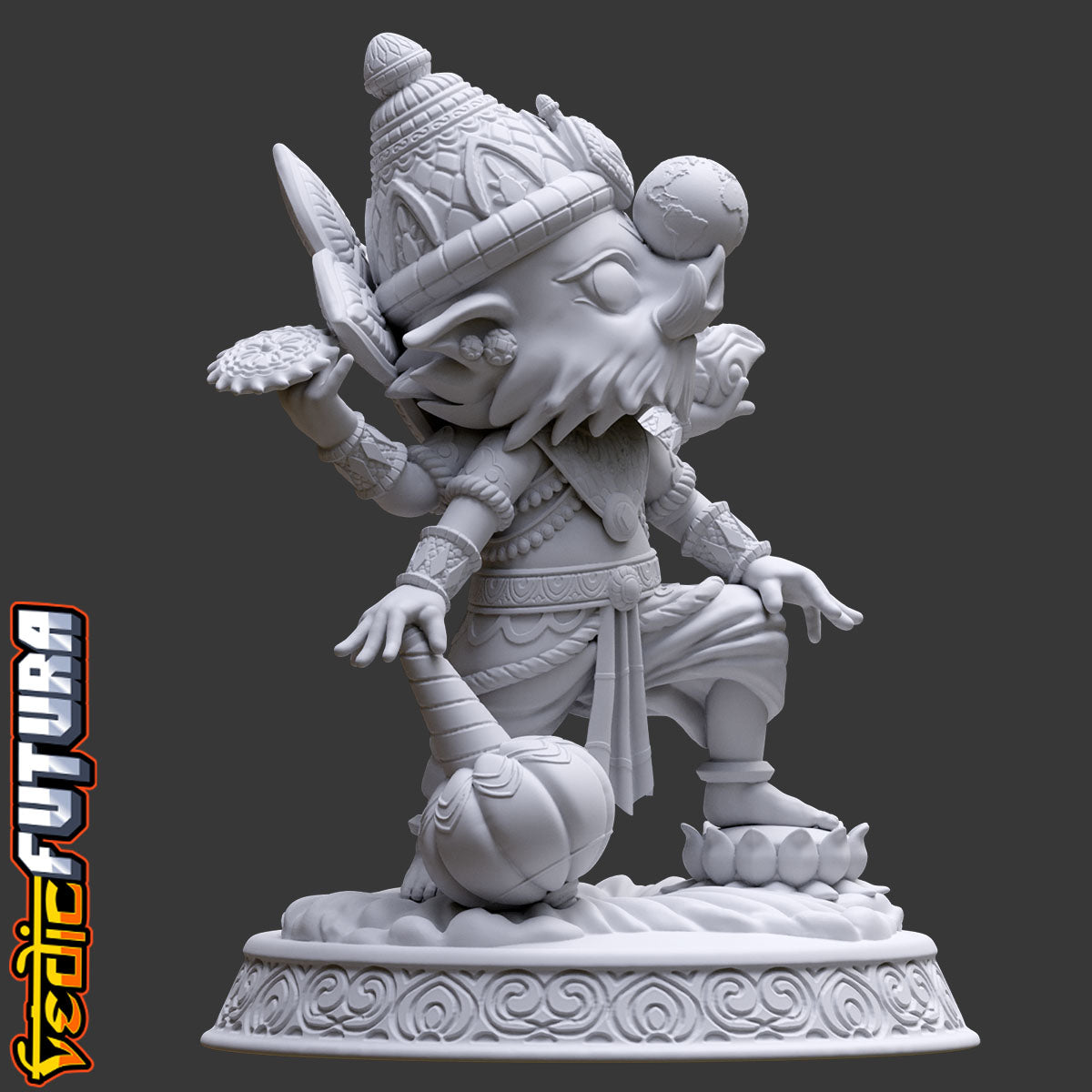 Chibi Varaha - Carrying the Earth