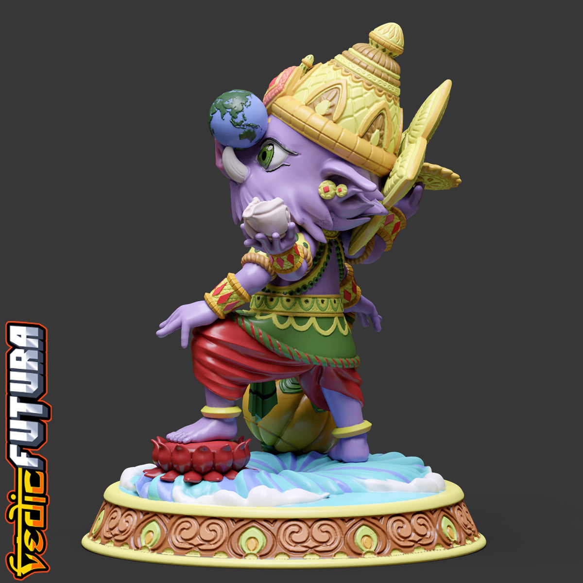Chibi Varaha - Carrying the Earth