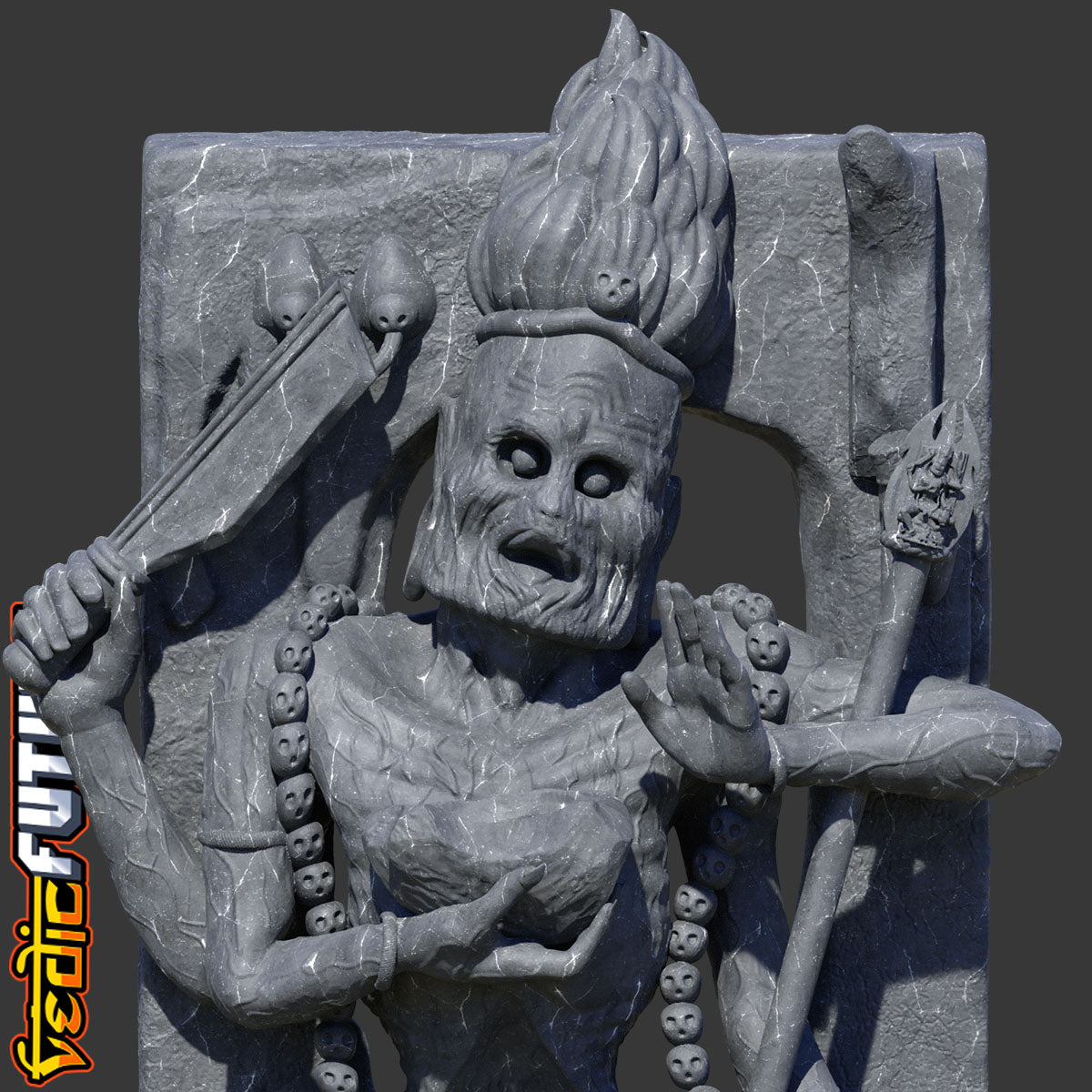 Goddess Chamunda: The Slayer of Demons