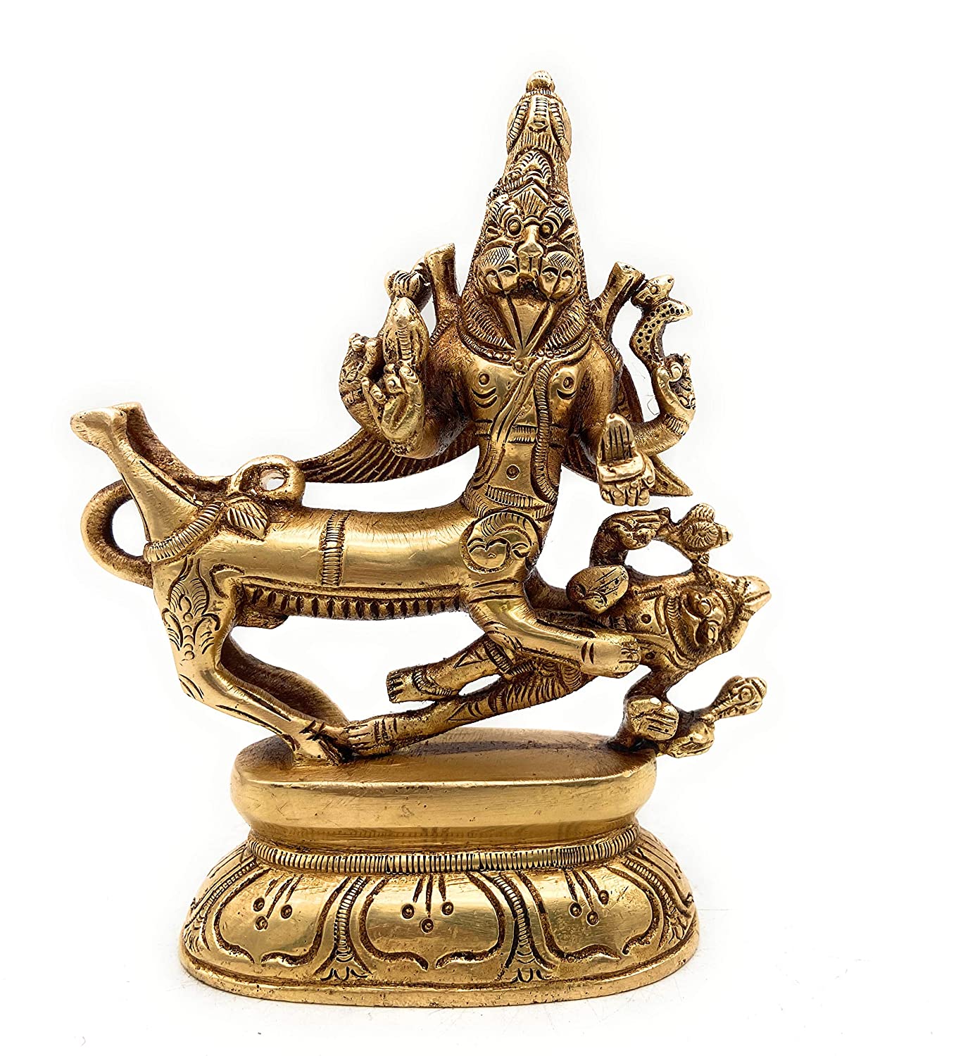 Sharabha - Part Lion, Part Bird Avatar of Shiva