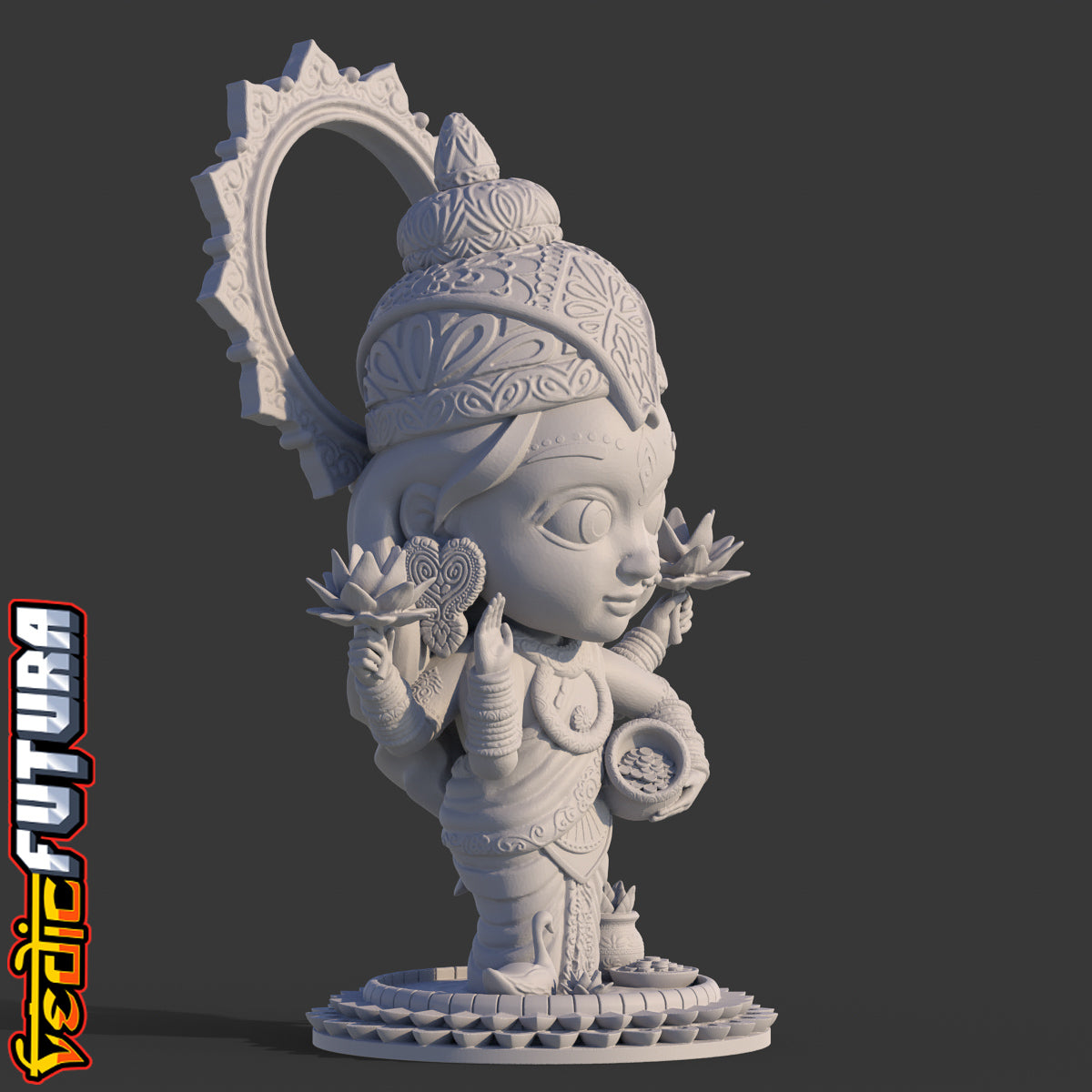 Chibi Lakshmi - Goddess of Wealth