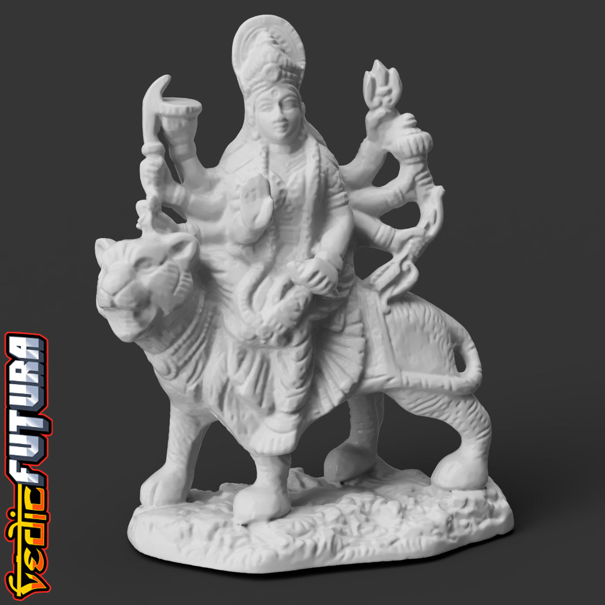 Durga on Tiger