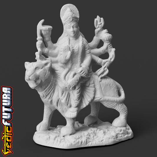 Durga on Tiger