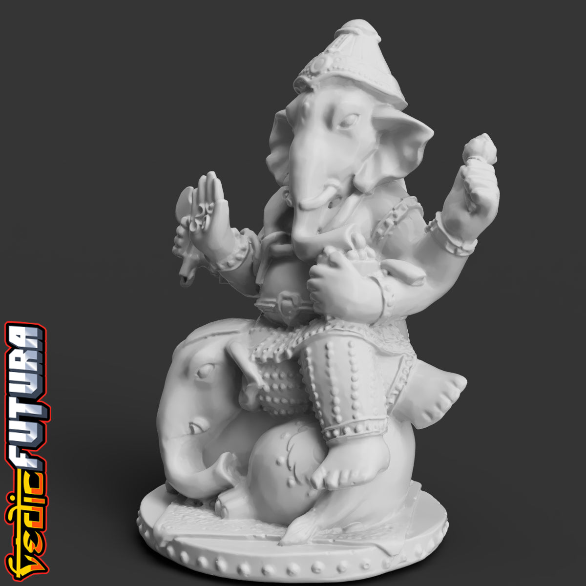 Mahotkata Ganesha Riding an Elephant