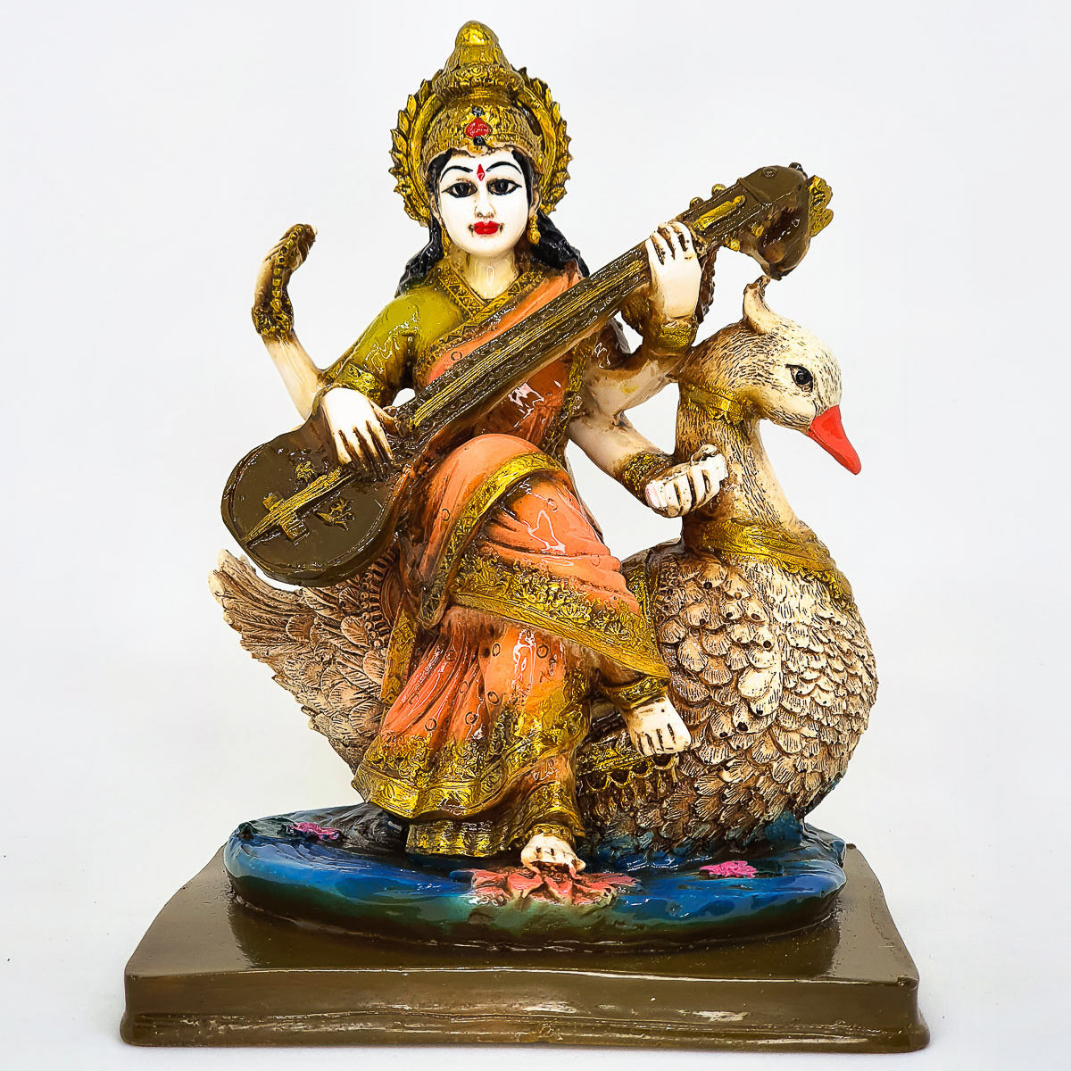 Hamsavahini -“She who has a Swan as her vehicle”