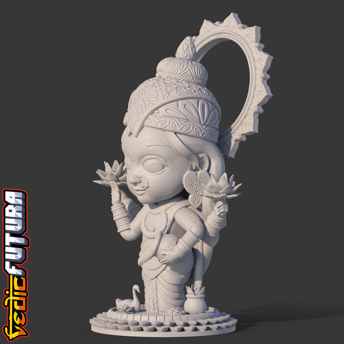 Chibi Lakshmi - Goddess of Wealth